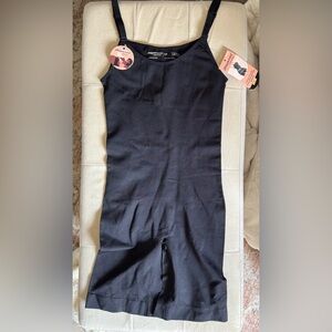 Shapermint Black Shaping One-Piece Bodysuit